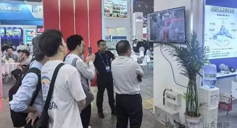 第4届长沙国际工程机械展完美收官，充分展现了博硕创新实力！